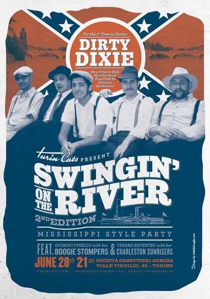 #poster #vintage #retro #lindyhop #dixieland #micheletenaglia