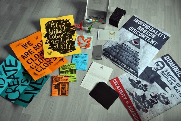 Colourless Future Campaign Dan Burgess Design #print #design #graphic