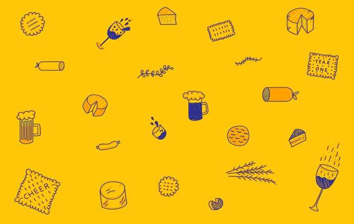 Food Illustration by Equal Parts Studio