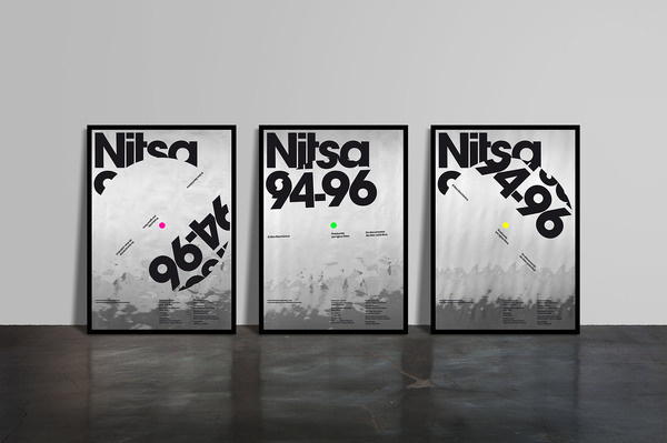 Mucho Nitsa 94 96: El Giro Electrónico #poster #typography