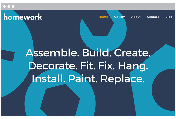 Homework by 2A Studio #website #web #site