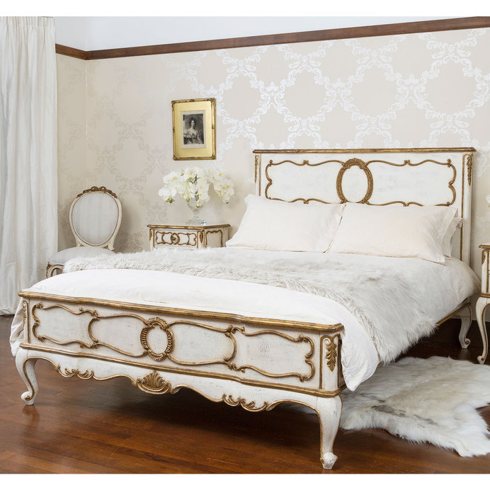 French bed - Palais -The French Bedroom Company - www.homeworlddesign.com #bedrooms #french #style