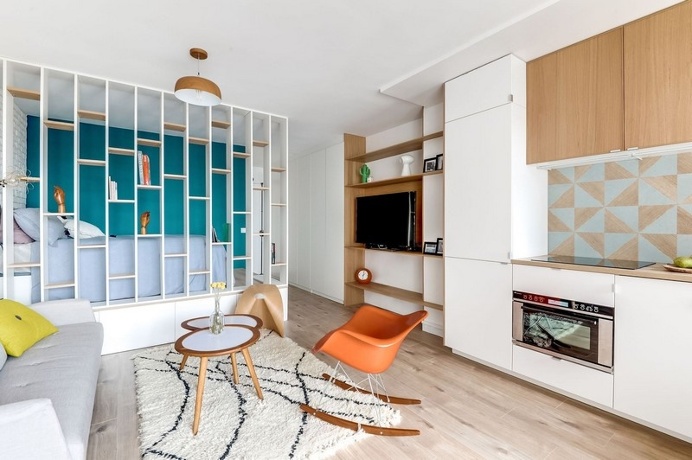 25m2 Paris Studio Renovated by Transition ID