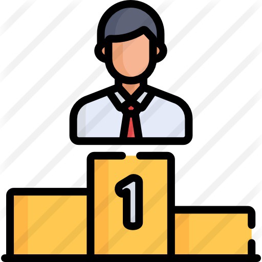 See more icon inspiration related to champion, success, podium, winner, first, award, business, person and people on Flaticon.