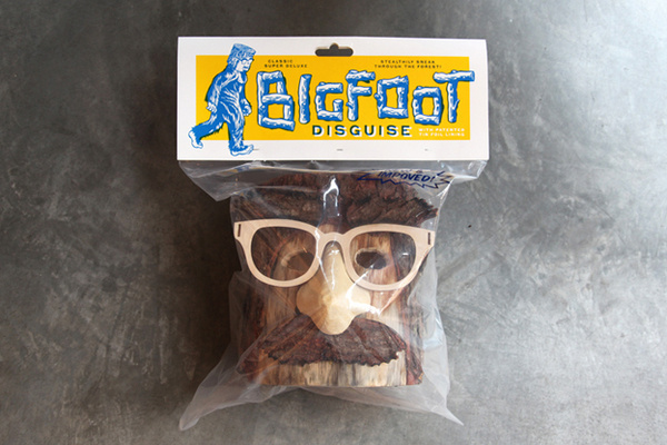 Office | NEWS | Bigfoot Inspires Tree Stump Art #packaging #bigfoot