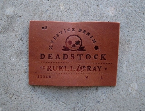 Design Work Life » Fuzzco: Ruell and Ray Denim Identity #design #vintage #leather #typography