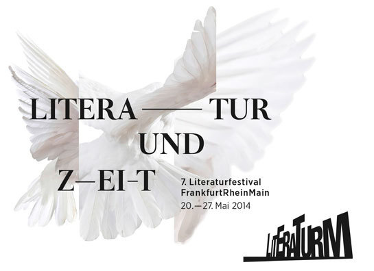 Key Visual for a literature festival #design #culture #literature #time #festival #literaturm