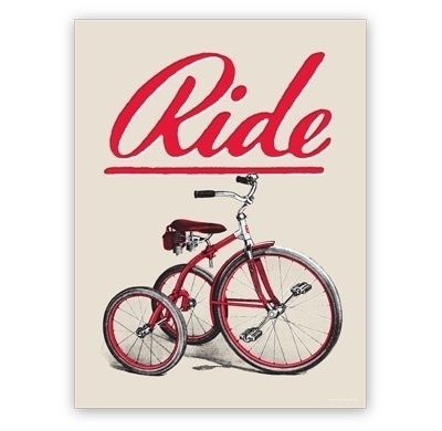 Tumblr #ride #vintage #poster
