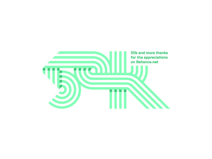 dribbblepopular: 50k Original: http://ift.tt/1uBlcZX #type #lines #logo