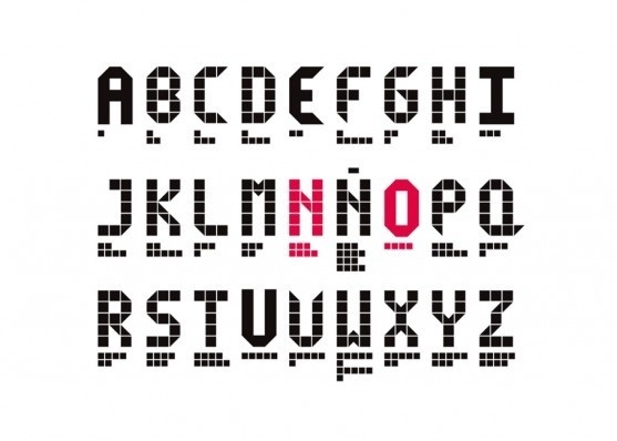 No, proyecto final de ESDI | Ciscu Design #font #experimental #typography