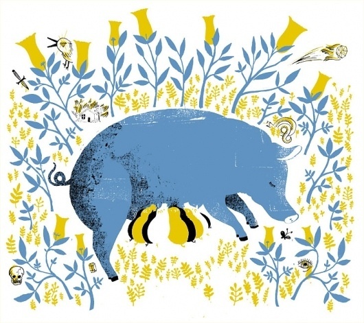 The Studio of CHRIS SILAS NEAL #illustration #chris #pigs #neal