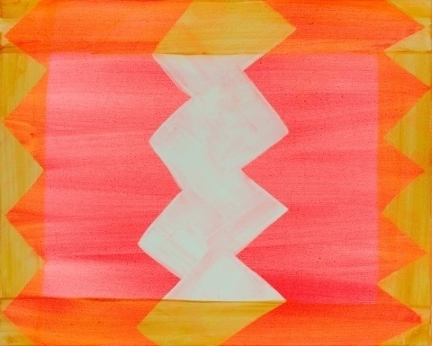 e s t h e r #zigzag #pattern #citrus #watercolour