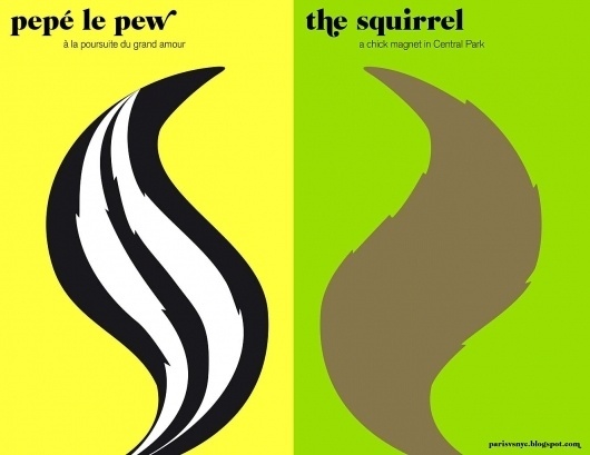 37pepelepew.jpg 1320×1020 pixels #paris #illustration #newyork