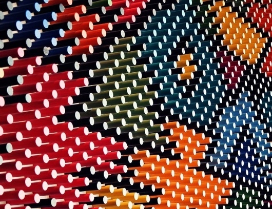 Nando's in Ashford (Kent, UK) by Blacksheep | Yatzer #patterns #bottle