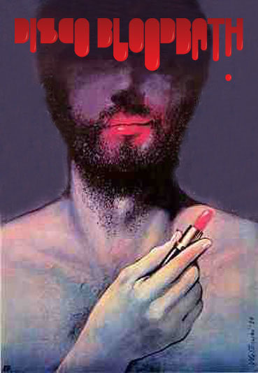 Disco Bloodbath #branding #print #poster #art #music #logo