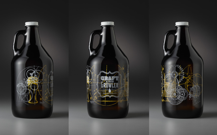 beer, growler, craft, bottle