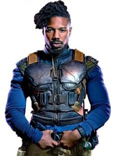 The Black Panther Leather Vest has been as Famous as The Black Panther Movie. This exclusive Jacket is Worn by Michael B. Jordan as Erik Killmonger. Buy Now #michaelbjordan #blackpanther #leathervest #blackpanther #BlackPantherVest #blackpanthercosplay #killmonger #blackpanthercostume #leatherjacket #hollywood #movie #style #movie #fashion #jacket