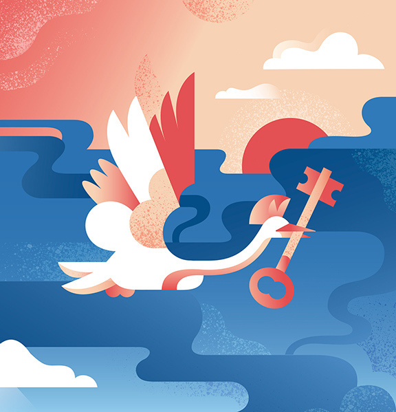Lapland by Janine Rewell — Agent Pekka #illustration #graphic #editorial
