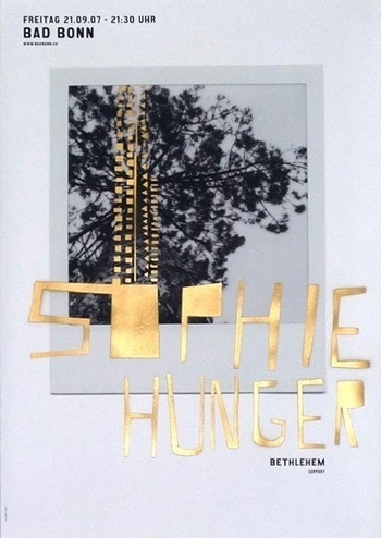 Sophie Hunger - Coboi #design #graphic #poster