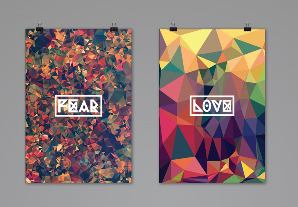 POLY ▲ INSTINCT on Behance #instinct #behance #poly