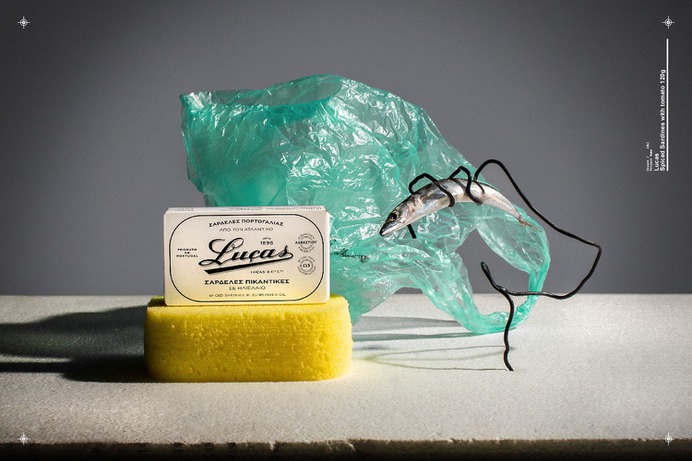 Lucas Sardines Packaging Redesign - Mindsparkle Mag When KAMILARIS S.A. approached Loonatiks Design Crew to redesign the Lucas packaging, they mentioned that their main goal was to reintroduce the sardines to the older customers but also introduces them to younger ones. #logo #packaging #identity #branding #design #color #photography #graphic #design #gallery #blog #project #mindsparkle #mag #beautiful #portfolio #designer