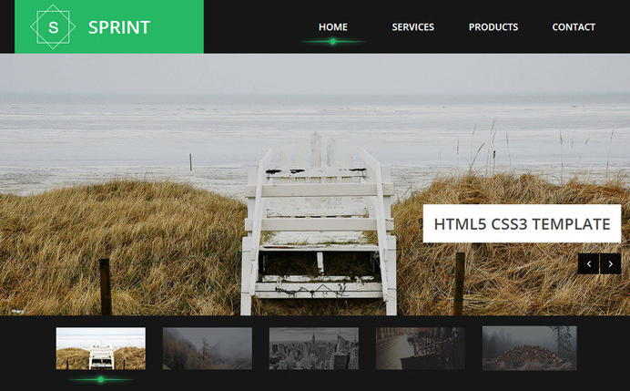 Sprint Free Bootstrap Html5 Template