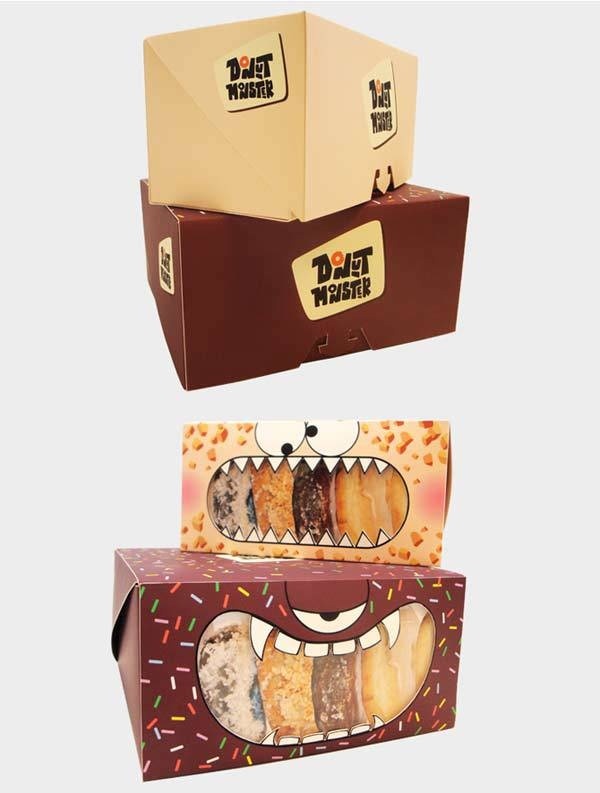 Donut Monster Packaging