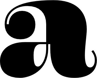 a collection of beautiful letters #encorpada #black