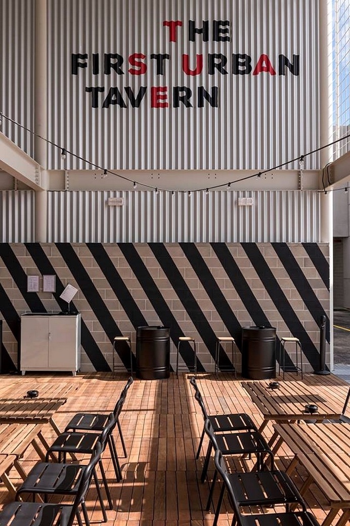 Bu.Co Restaurant – Industrial Vibes / Visual Display