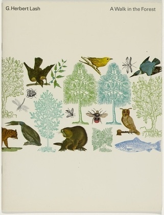 FFFFOUND! | Rolf Harder | Allan Peters #flora #owl #bee #fauna #bird #illustration #last #animals #bear #forest #trees