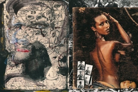 FAB Spotlight: Peter Beard by Olumide S Akingbade « FAB BLOG #peter #beard #collage