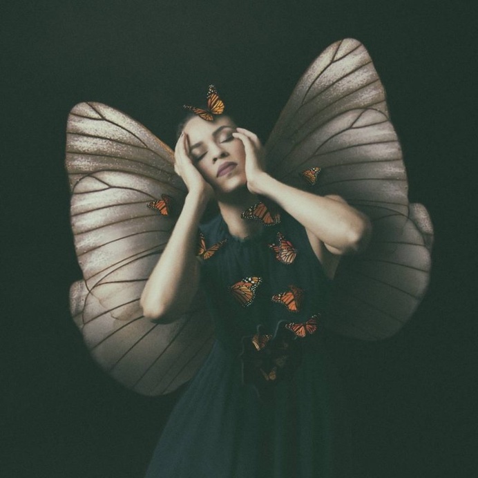Surreal and Fine Art Self Portraits by Josephine Cardin