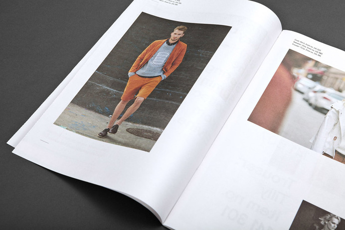 2014 lookbook for Swedish clothing brand Elvine designed by Lundgren+Lindqvist #magazine