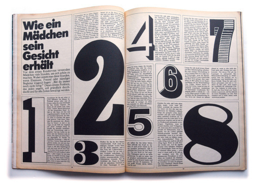 Groundbreaking layout #layout #magazine