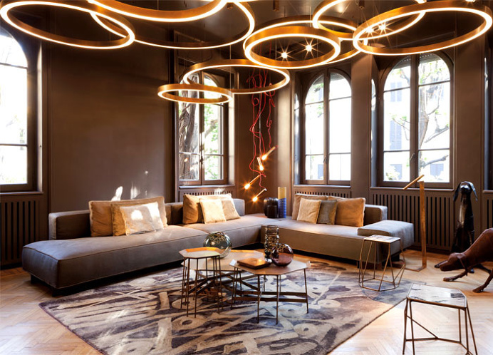 Henge Showroom in Milan - #design, #furniture, #modernfurniture, #decor, #interior,