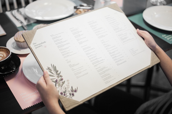 The marmalade pantry corporate design branding bravo singapore restaurant beautiful minimal mindsparkle mag designblog