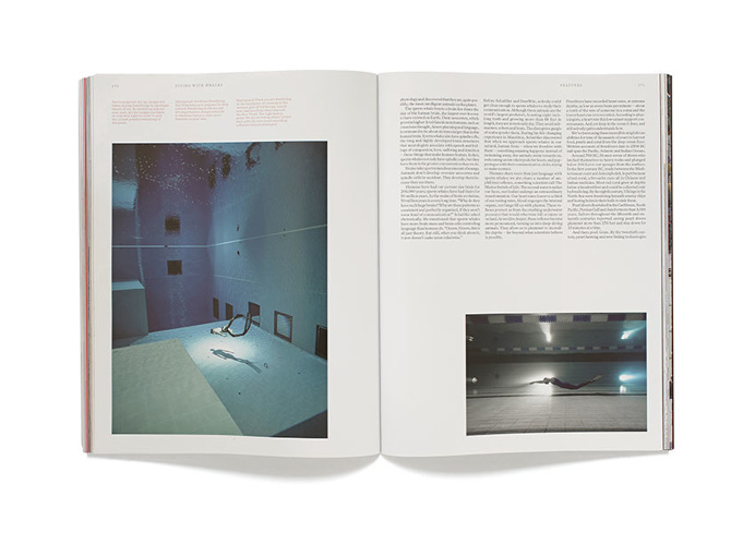 magazine layout, type, tipography