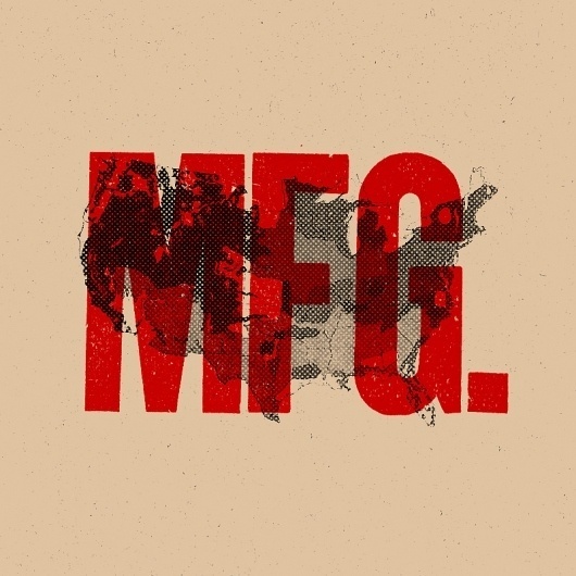 All sizes | MFG. | Flickr - Photo Sharing! #graphic design #retro #america