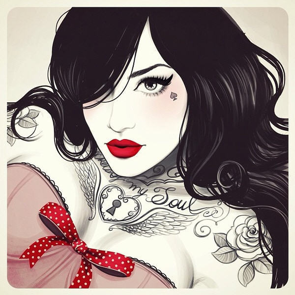 RAWZ #illustration #portrait