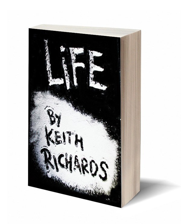 Life Benny Moore #richards #redesign #book #drugs #cover #coca #keith