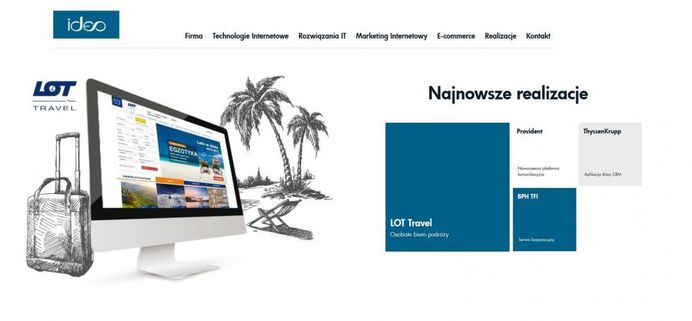 Wizytówka agencji interaktywnej - zapraszamy!