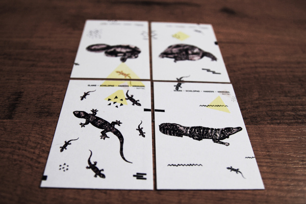 Quartet / Puzzle on Behance #design #graphic #puzzle #illustration #art #animals #game