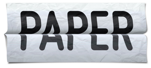 PAPER_by_David_Brier #expressive #logo #lettering #typography