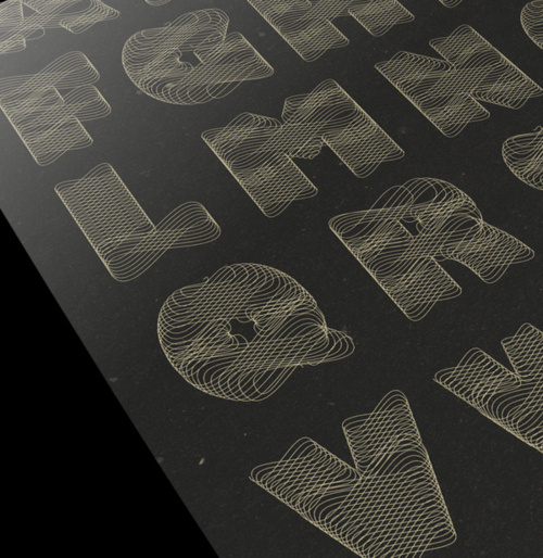 Typeverything.comLemniscate typeface by Rosy Gorolova. #lettering #typography