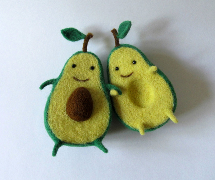 #avocado #love #toy #sculpture #hug #cute
