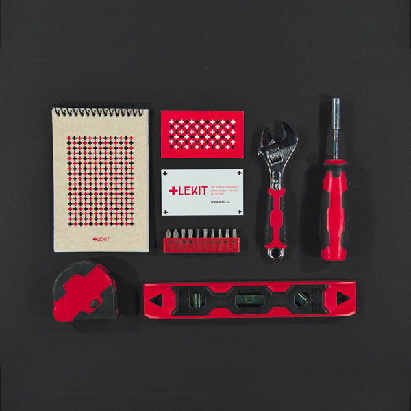 Le KIT #branding #packaging #box #wood #tool #menuiserie #carpentry #kit #le #carpenter