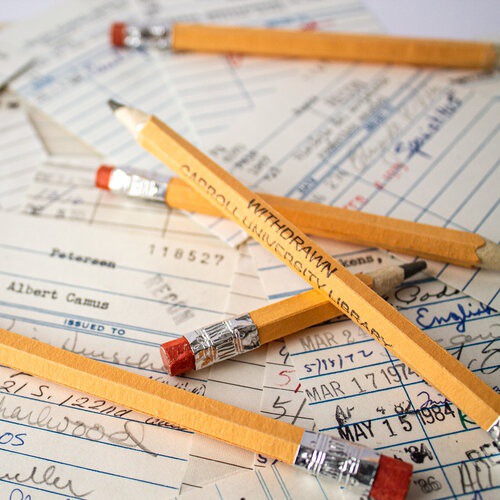Paper pencils, paper sculpture, paper art