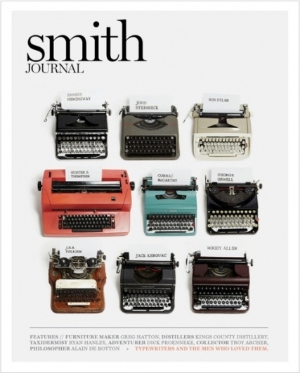 UNTITLEDmagazine — teachingliteracy: bookmania: "Men's magazine... #smith #writers #typewriters #journal