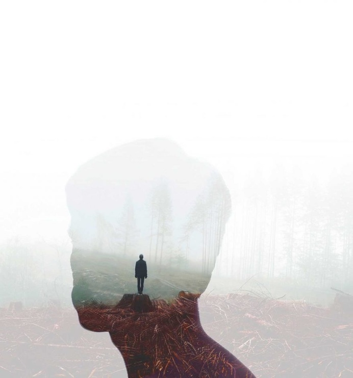 Double Exposure Portraits by Muhammed Faread