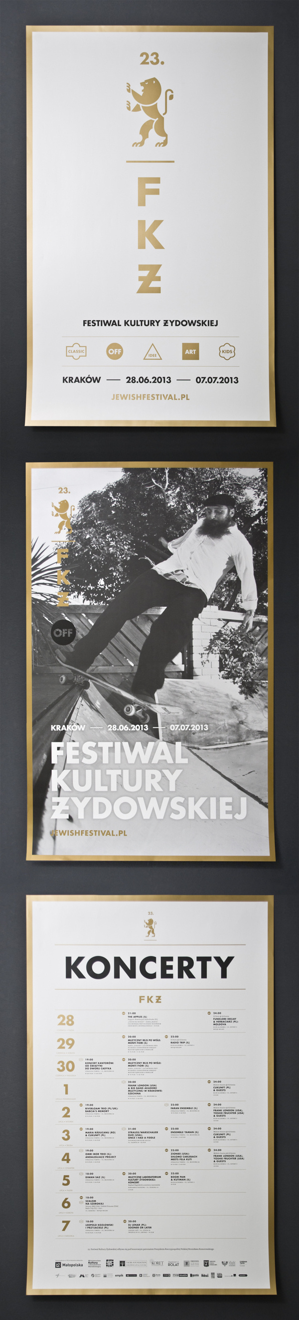 - #festival #poster #typography